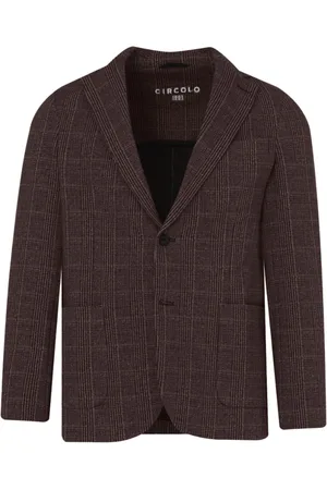 Circolo Jassen, Heren, Rood, 2Xl, Katoen, Chicory Blazer