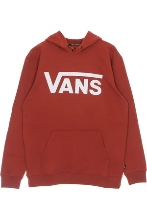Vans Sweatshirts & Hoodies, Heren, Rood, XL, Katoen, Klassieke hoodie met kangoeroezak