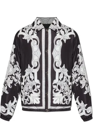 VERSACE Jassen, Heren, Zwart, M, Omkeerbare jas