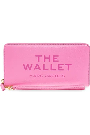 Marc Jacobs Accessoires, Dames, Roze, ONE Size, Leer, Wallets & Cardholders
