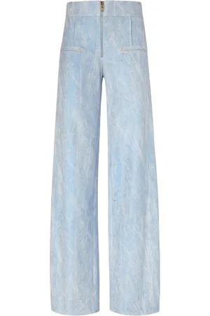 GENNY Broeken, Dames, Blauw, 2Xs, Broek