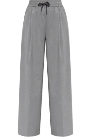 Samsøe Samsøe Broeken, Dames, Grijs, S, Broek Sarila
