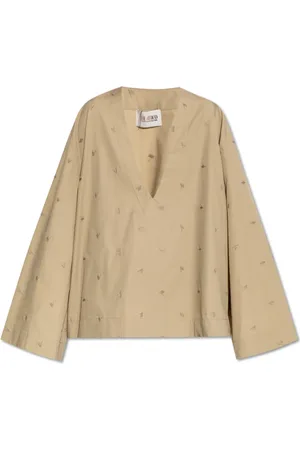 The Attico Blouses & Shirts, Dames, , 2Xs, Katoen, Shirt uit de Estate Meravigliosa collectie