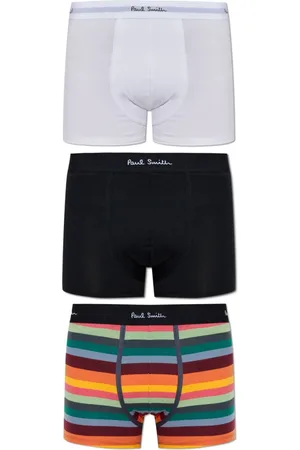 Paul Smith Ondergoed, Heren, Veelkleurig, M, Katoen, Driepak boxershorts