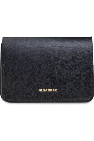 Jil Sander Accessoires, Dames, Zwart, ONE Size, Leer, Wallets & Cardholders