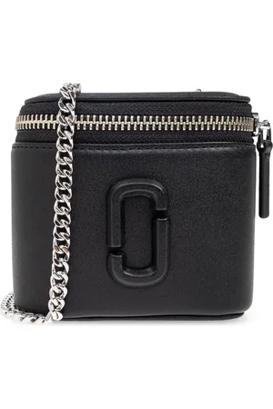 Marc Jacobs Tassen, Dames, Zwart, ONE Size, Leer, Schoudertas The Mini Vanity