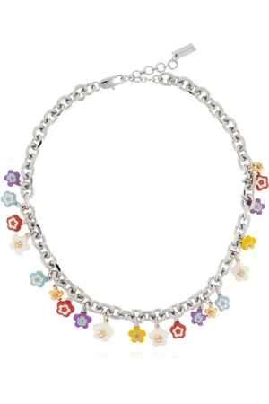 Marc Jacobs Accessoires, Dames, Grijs, ONE Size, Ketting met bedels