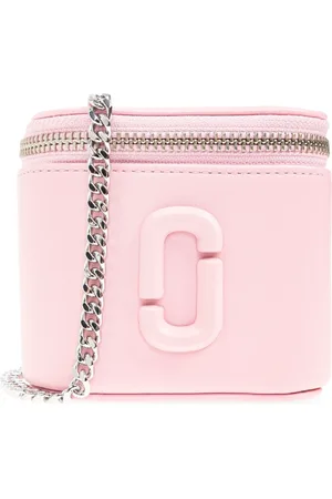 Marc Jacobs Tassen, Dames, Roze, ONE Size, Leer, Schoudertas The Mini Vanity