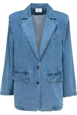 MVP Wardrobe Jassen, Dames, Blauw, XS, Denim, Montepellier Denim JAS