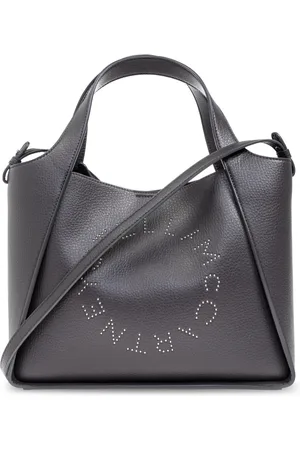 Stella McCartney Tassen, Dames, Grijs, ONE Size, Leer, Shopper tas