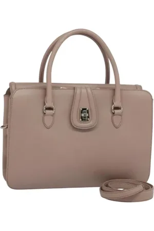 Miu Miu Pre-owned, Dames, Roze, ONE Size, Leer, Tweedehands leren handtassen