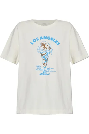 RAG&BONE Tops, Dames, , XS, Katoen, T-shirt met print