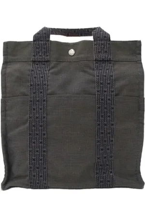Hermès Pre-owned, Heren, Grijs, ONE Size, Pre-owned Fabric backpacks