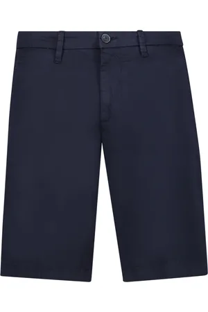 RE-HASH Korte broeken, Heren, Blauw, W33, Katoen, Heren Core Bermuda Shorts