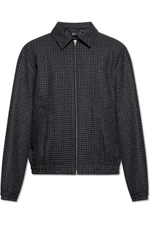 A.P.C. Geruite patroon jas