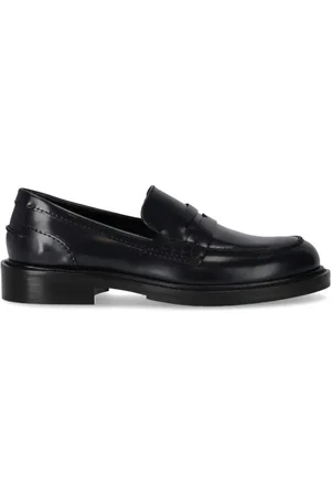Guglielmo Rotta Blauwe Leren Page Loafer