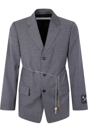 Alexander Wang Wollen jas met viscose voering
