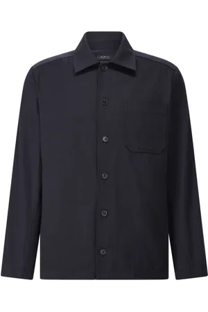 A.P.C. Oversized Wol-Katoen Overshirt