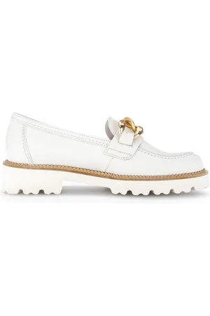 Gabor Goud Casual Instappers Wit