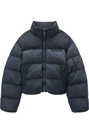 Alexander Wang Gewatteerde Hoge Hals Rits Buitenkleding