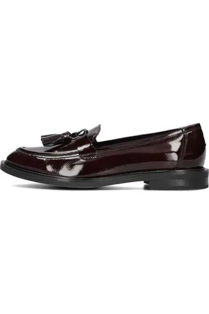 CTWLK. Rode Vachy Loafers voor Stijlvol Comfort