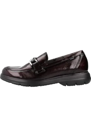 Fluchos Klassieke zwarte loafers F1794 Naplak