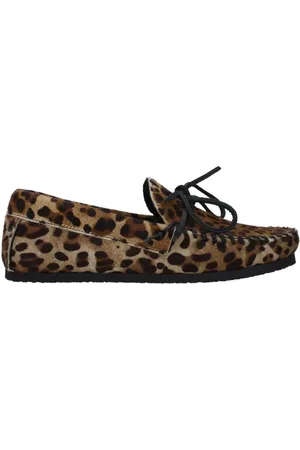Isabel Marant Luipaarddetail Horsehair Loafer