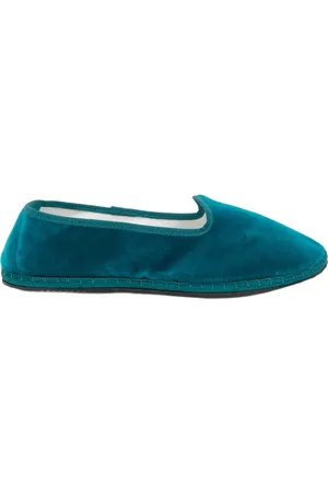 Gallo Unisex effen groene fluwelen schoenen