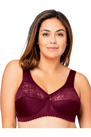 Glamorise Dames Bh's - Magic lift bh in speciaal model voor Plus Sizes, incl. gratis make-uptasje