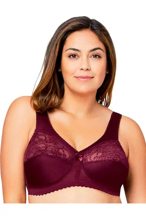 Glamorise Dames Bh's - Magic lift bh in speciaal model voor Plus Sizes, incl. gratis make-uptasje