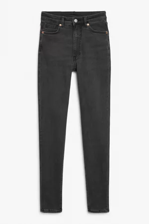 Monki Dames High waisted - Oki high waist tight jeans