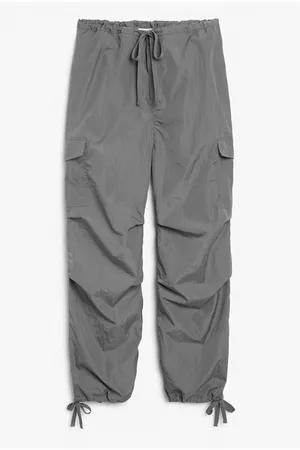 Monki Dames Wijde broeken - Parachute trousers wide leg