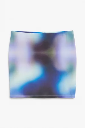 Monki Dames Korte rokken - Low waist mini skirt
