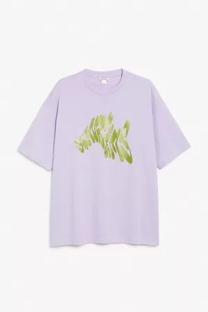 Monki Dames Oversized Overhemden - Oversized tee