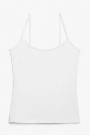 Monki Dames Tops - Spaghetti strap singlet
