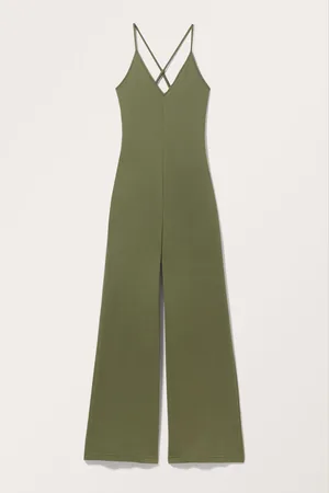 Monki Sleeveless Long Jumpsuit