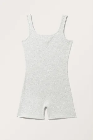 Monki Mini Jersey Playsuit