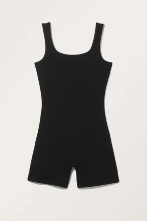 Monki Mini Jersey Playsuit