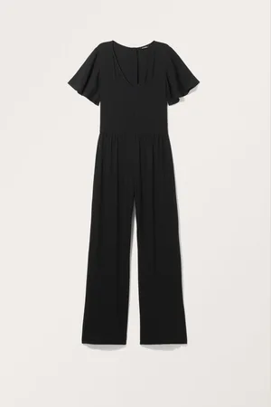 Monki Flouncy Short Sleeved Jumpsuit