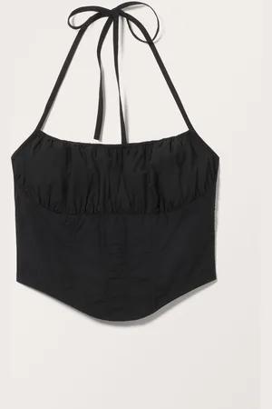 Monki Halter Bustier Top