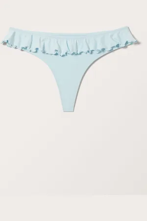 Monki Frilled Bikini Thongs