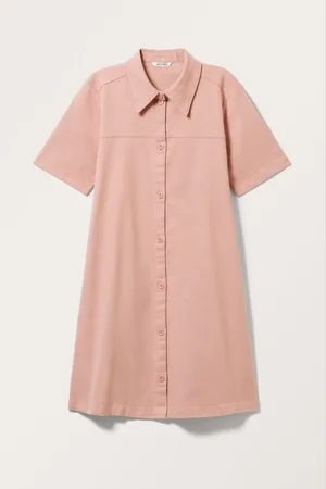 Monki Short Sleeve Shirt Dress