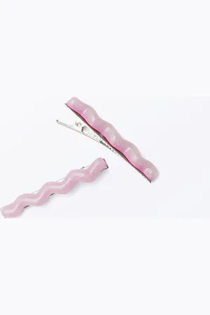 Monki 2-pack Wavy Hair Clips