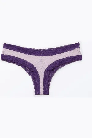 Monki Low waist lace briefs
