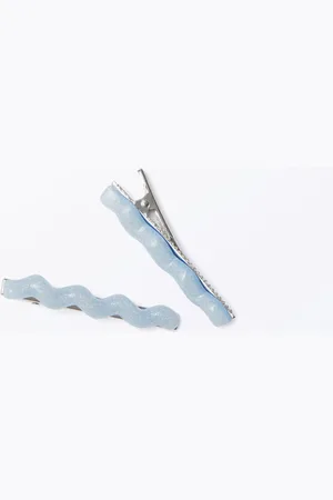 Monki 2-pack Wavy Hair Clips
