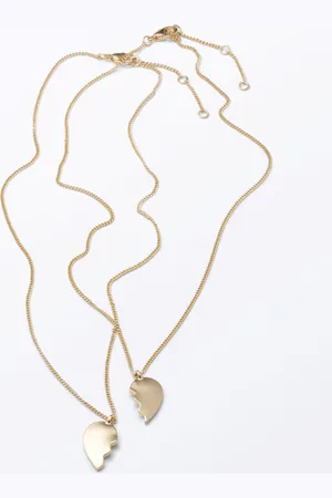 Monki Friendship Necklace Set