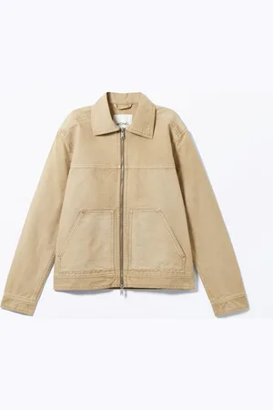Monki Two-way Zip Oxford Jacket