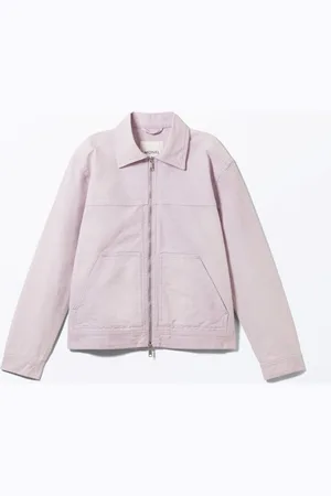 Monki Two-way Zip Oxford Jacket