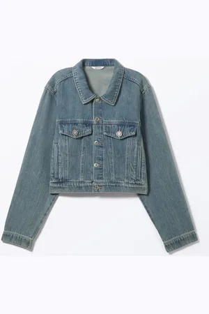 Monki Cropped Denim Jacket