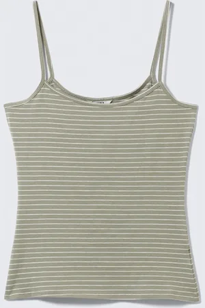 Monki Slim Strappy Tank Top